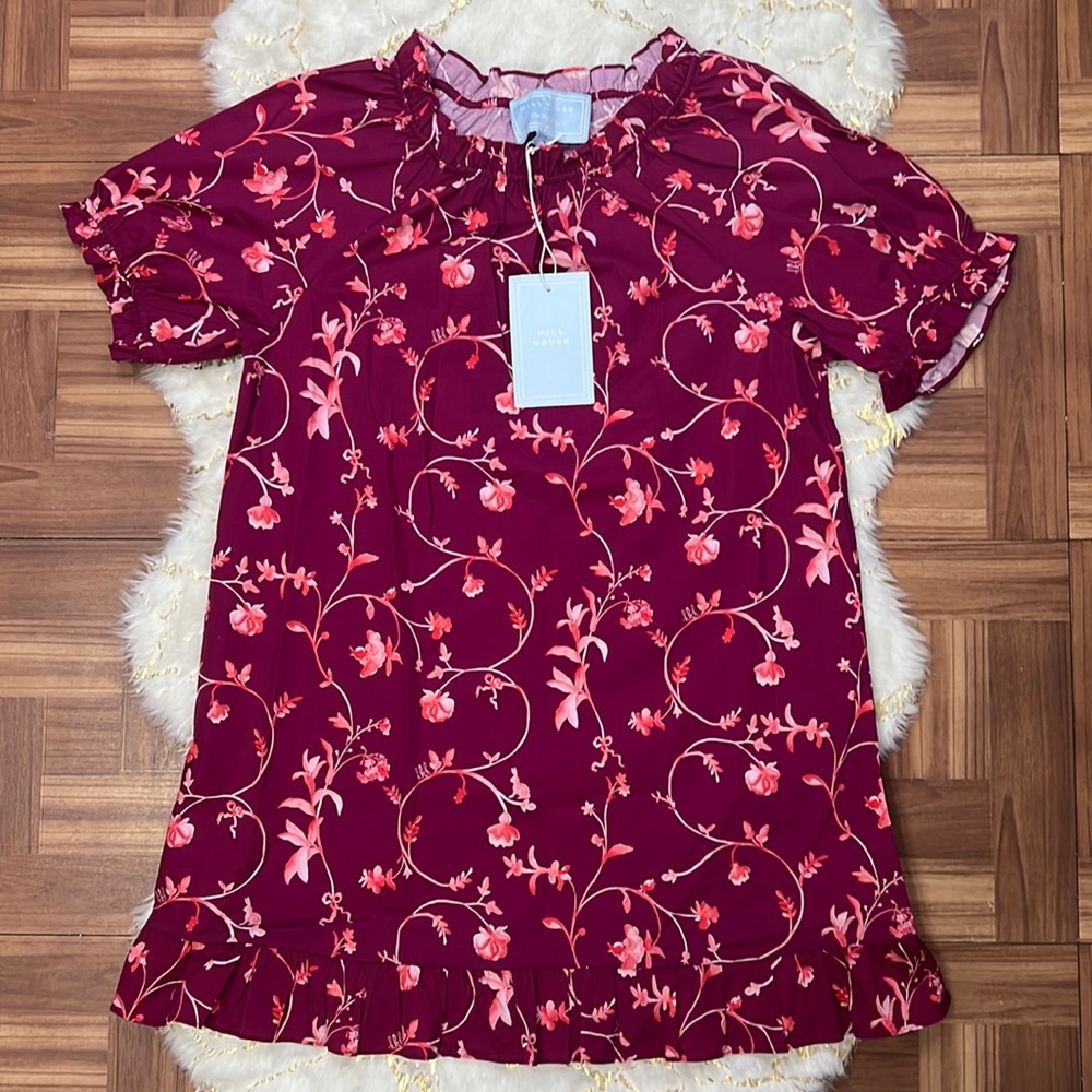 Hill House Home Katherine Nap Dress
Burgundy Botanical